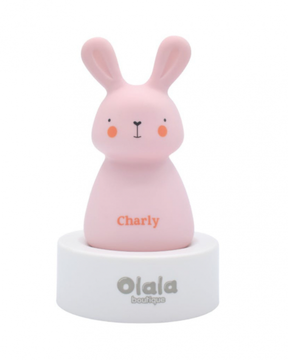 Mini veioza copii Charlie roz Olala Boutique - 1